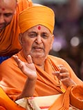 Swamishri in a divine mood