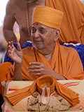 Swamishri blesses devotees