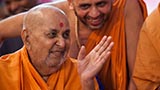  Swamishri in a divine, jovial mood