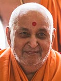  Swamishri in a divine, jovial mood