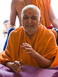  Swamishri in a divine, jovial mood