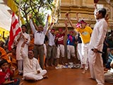  A skit presentation before Swamishri