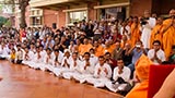  Devotees doing darshan of Swamishri