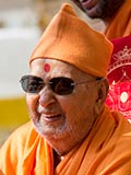  Swamishri in a divine, jovial mood