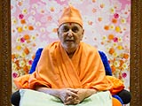 Swamishri in a divine mood