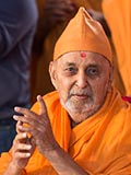  Swamishri blesses devotees