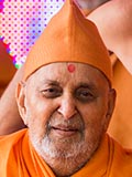  Swamishri in a divine, jovial mood