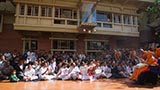  Devotees doing darshan of Swamishri