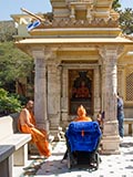  Swamishri engrossed in darshan