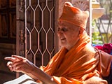  Swamishri in a divine, jovial mood
