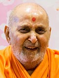  Swamishri in a divine, jovial mood
