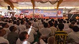  Devotees gathered for murti-pratishtha and shila-pujan rituals