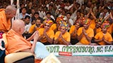  Devotees from Greensboro, NC, USA doing darshan of Swamishri