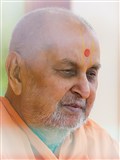 Swamishri in a divine mood