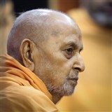 Swamishri in a divine mood