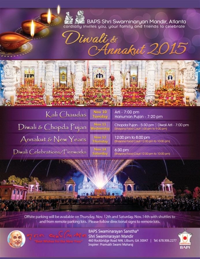 Diwali & Annakut Celebration 2015