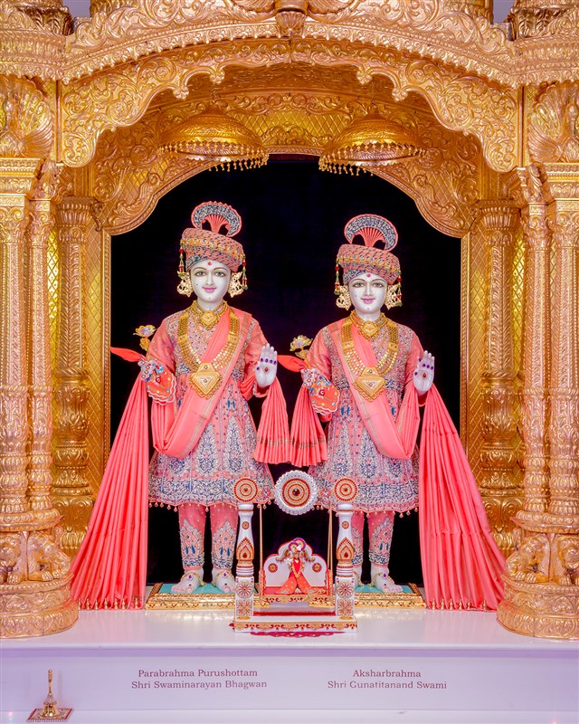 Baps Shri Swaminarayan Mandir Houston Murti Darshan 9B5