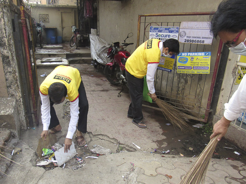 BAPS Cleanliness Drive, Mumbai
