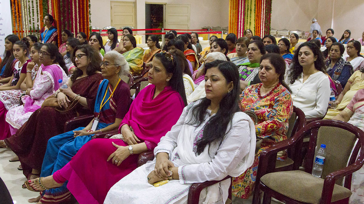 Invited guests during the event