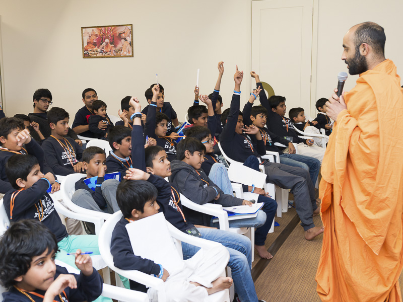 A presentation during the session 
