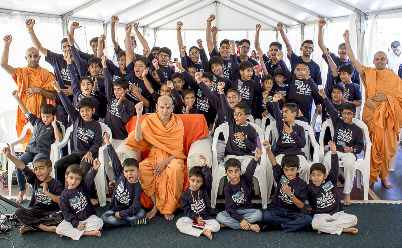 'My Mandir, My Home'- Bal-Balika Shibir, Perth
