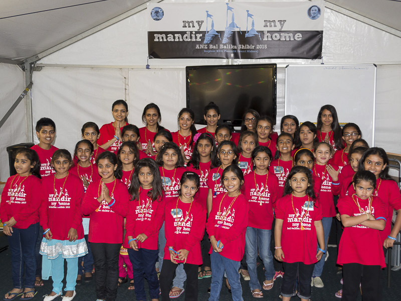 'My Mandir, My Home'- Bal-Balika Shibir, Perth