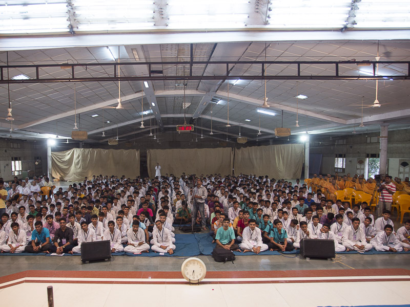 Students during inaugural session