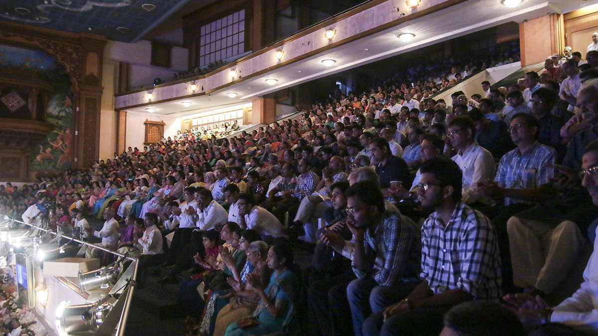 Invited guests during the event