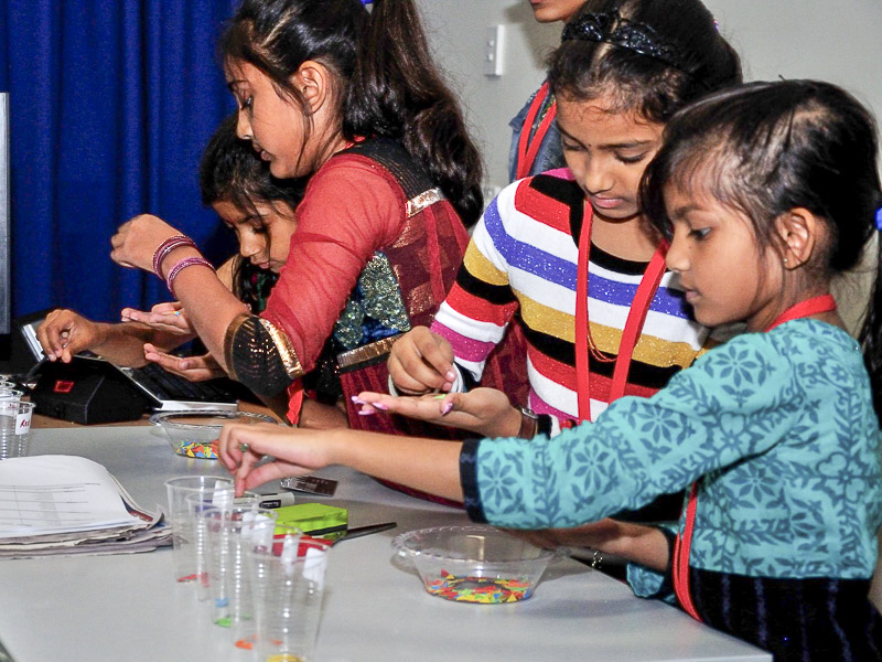 Children’s activities during 'My Mandir My Home' 