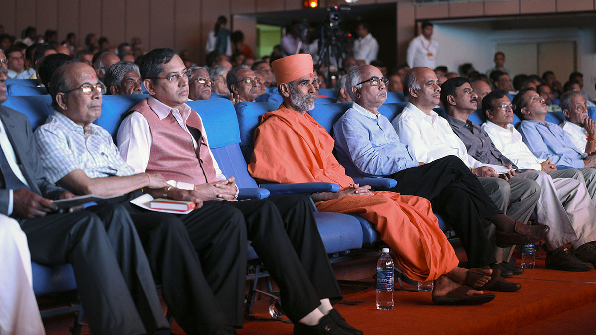 Invited guests during the event