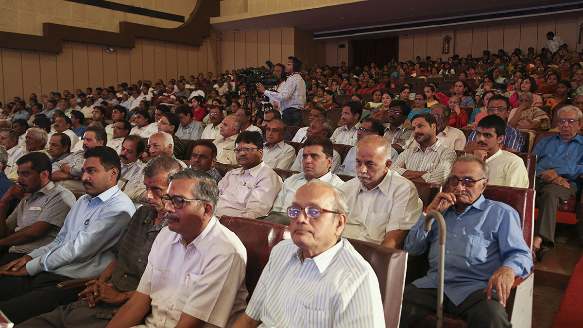 Invited guests during the event