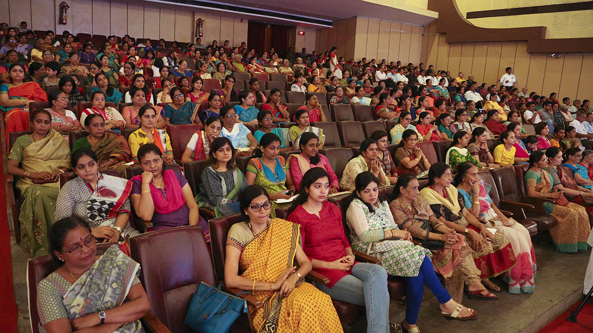 Invited guests during the event