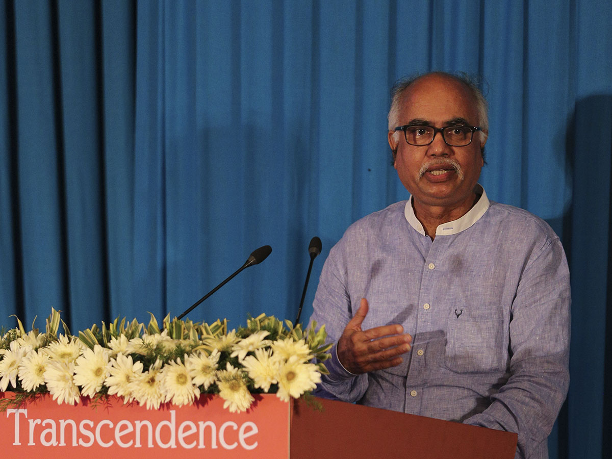 Prof. Arun Tiwari, co-author of ‘Transcendence,’ relates his experiences while writing the book