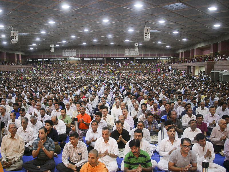 Dr APJ Abdul Kalam Honored in BAPS Assembly, Ahmedabad