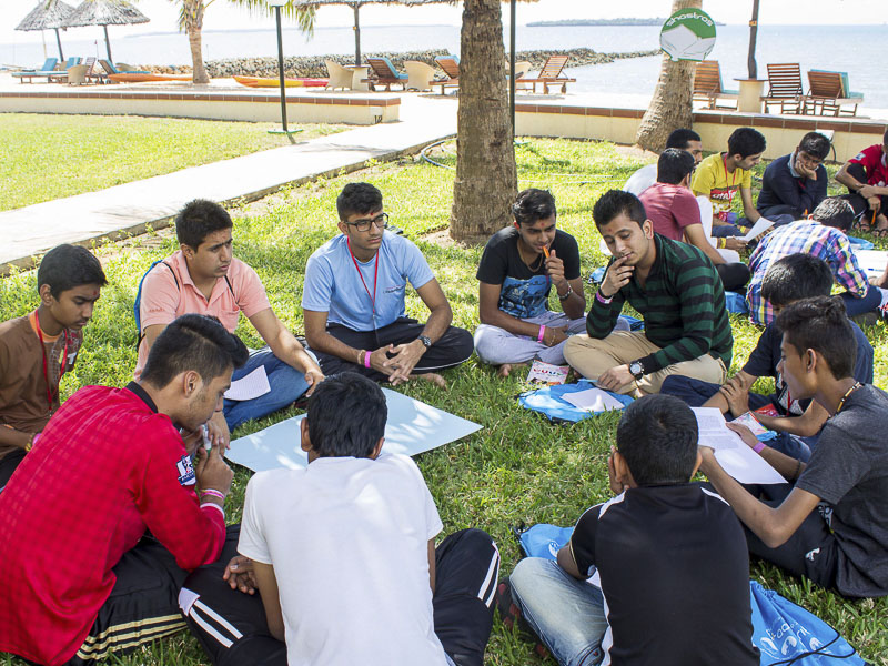 East Africa Kishore Winter Camp 2015, Dar-es-Salaam, Tanzania - Goshthi - Group Discussions 