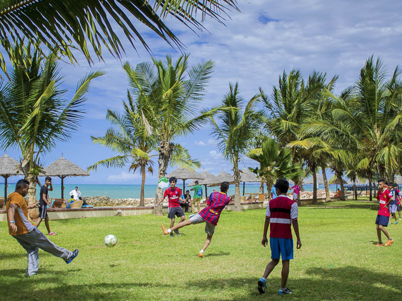 East Africa Kishore Winter Camp 2015, Dar-es-Salaam, Tanzania - Outdoor Activities