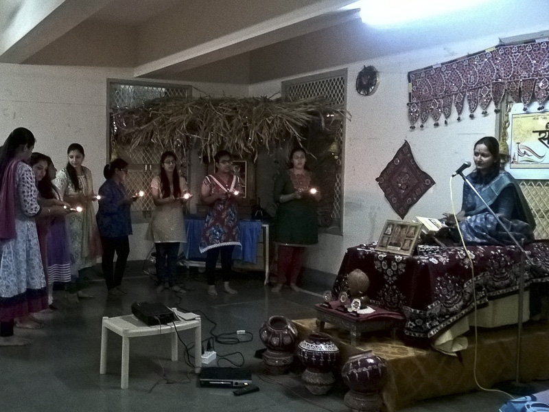 'Sanskruti' Yuvati Parayan during the auspicious month of Shravan, Ahmedabad