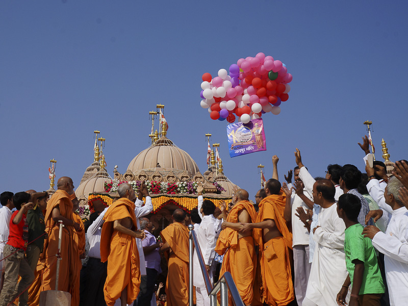 10th patotsav of BAPS Shri Swaminarayan Mandir, Jaipur
