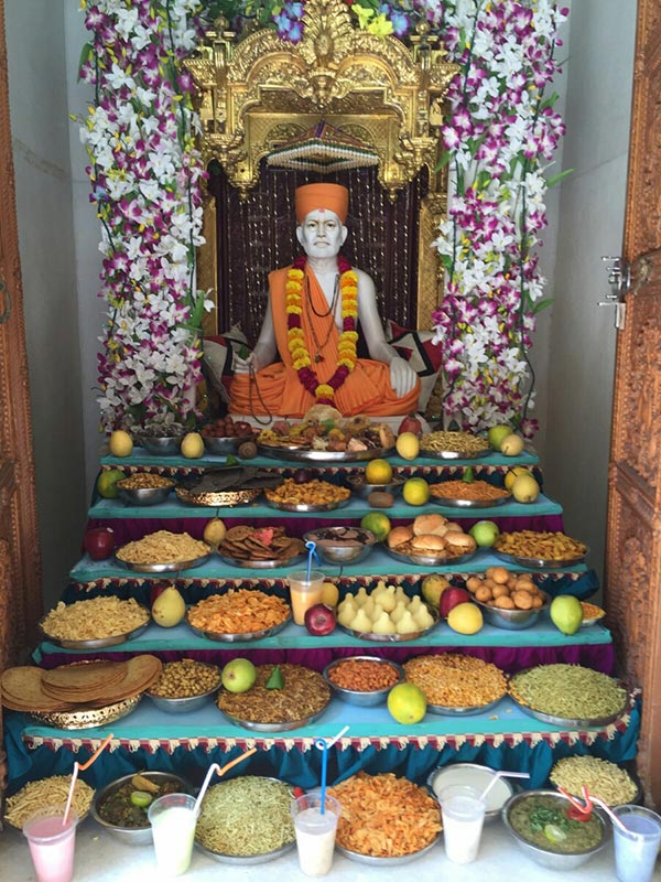 Annakut Celebration at BAPS Shri Swaminarayan Mandir, Bochasan