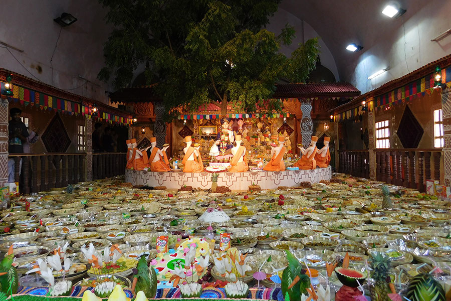 Annakut Celebration at BAPS Shri Swaminarayan Mandir, Navsari