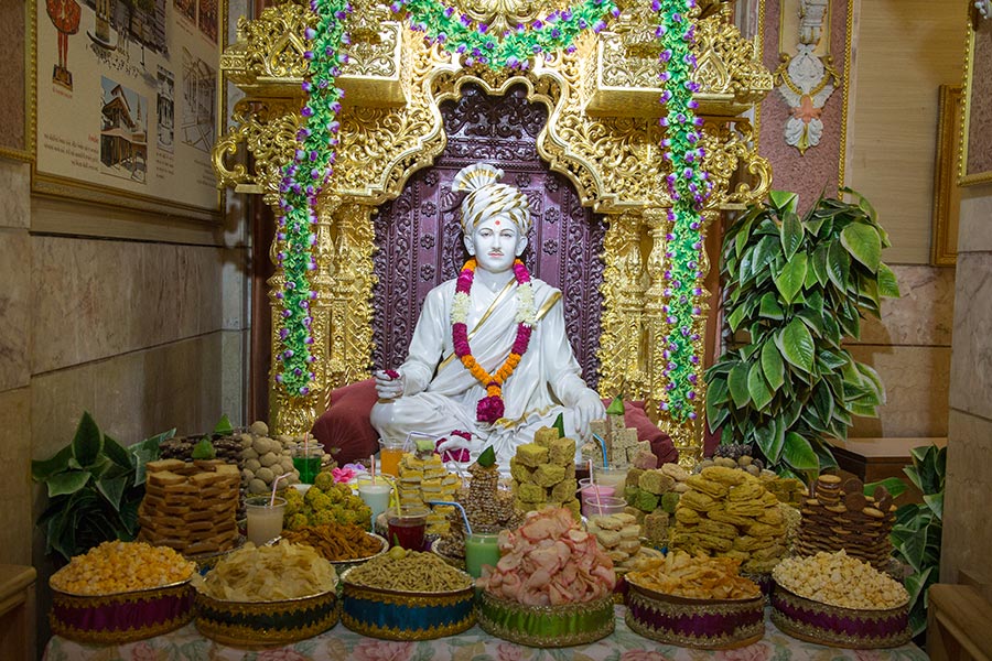 Annakut Celebration at BAPS Shri Swaminarayan Mandir, Ahmedabad