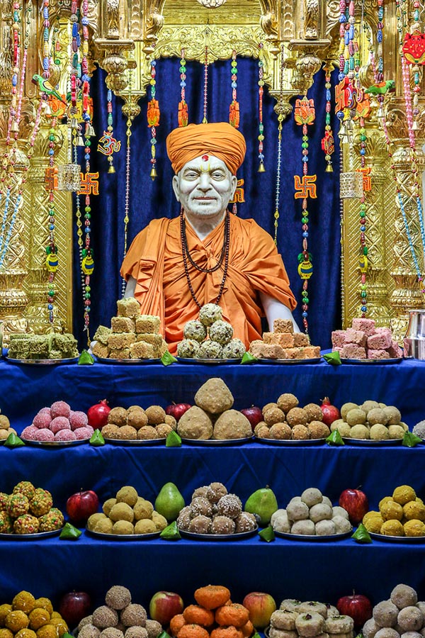 Annakut Celebration at BAPS Shri Swaminarayan Mandir, Delhi