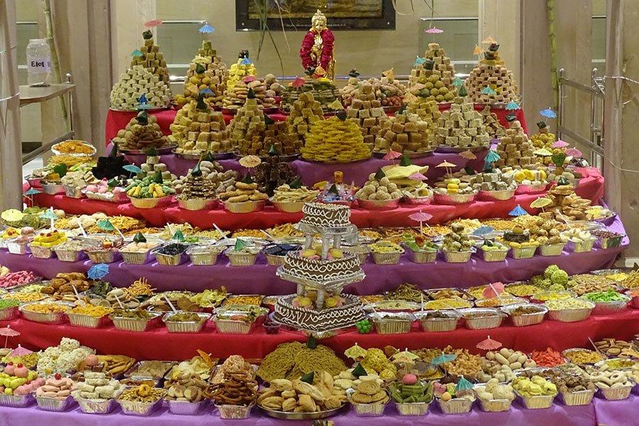 Annakut Celebration at BAPS Shri Swaminarayan Mandir, Jamnagar