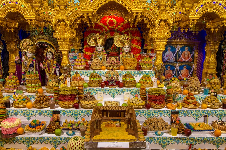 Annakut Celebration at BAPS Shri Swaminarayan Mandir, Hong Kong