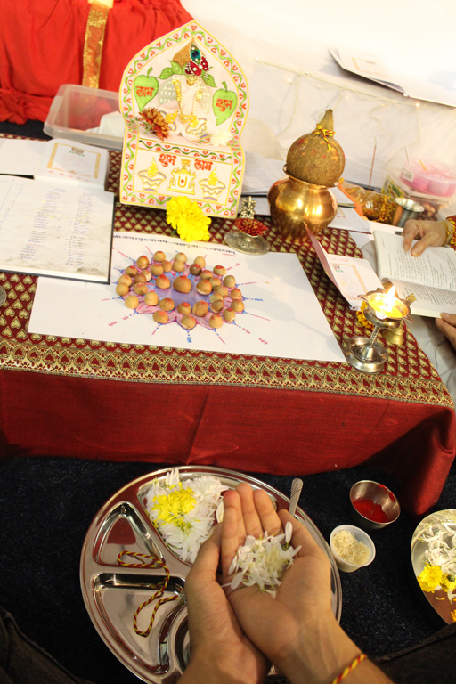 Diwali and Annakut Celebrations, Loughborough, UK
