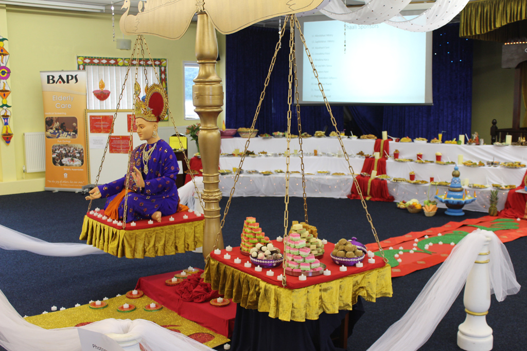 Diwali and Annakut Celebrations, Loughborough, UK