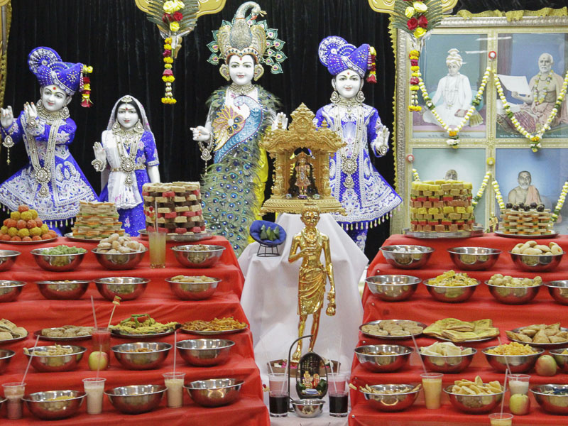 Annakut Celebration at BAPS Shri Swaminarayan Mandir, Mwanza
