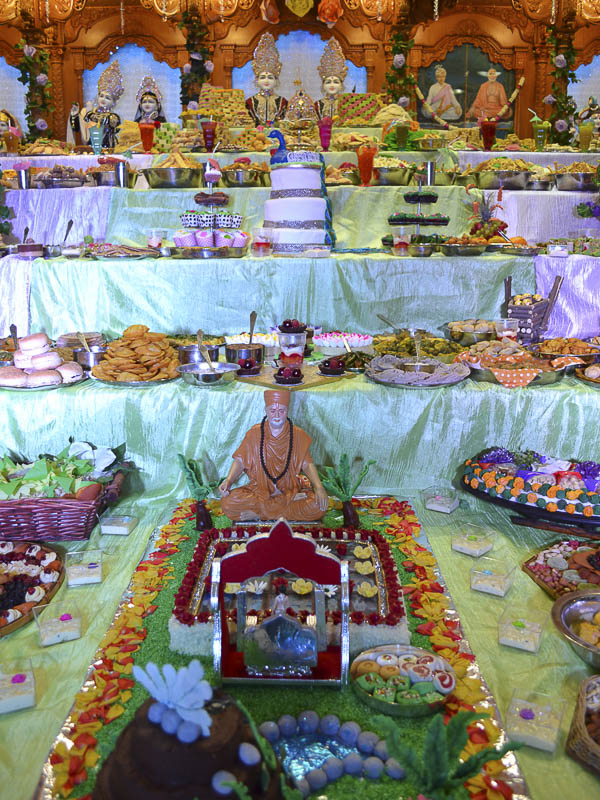 Annakut Celebration at BAPS Shri Swaminarayan Mandir, Lenasia
