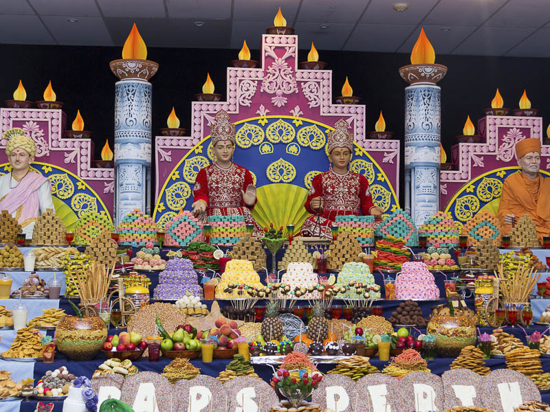 Annakut Celebration at BAPS Shri Swaminarayan Mandir, Perth