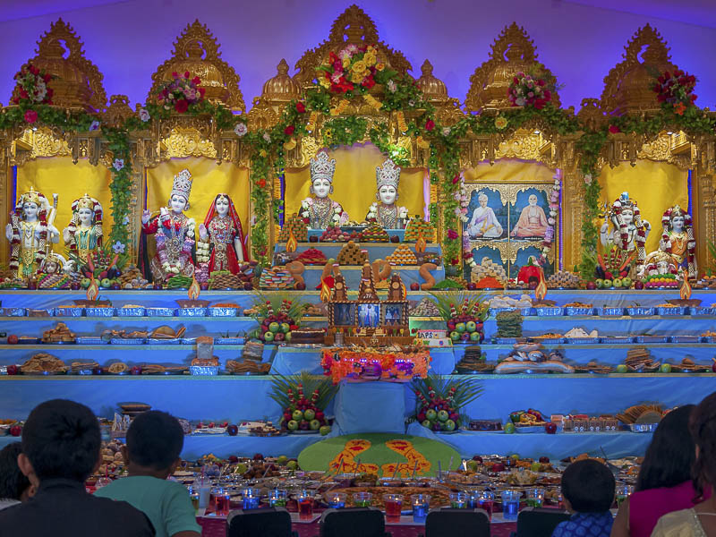 Annakut Celebration at BAPS Shri Swaminarayan Mandir, Brisbane